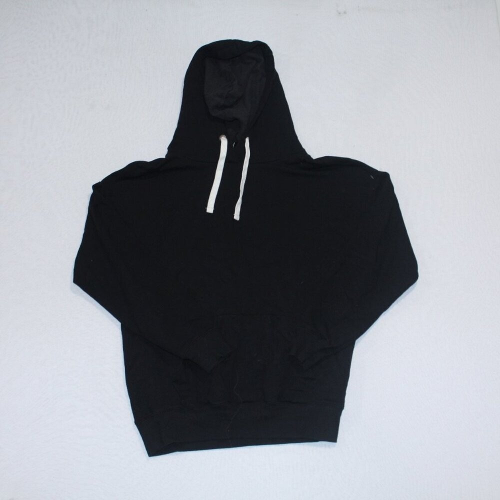 Buffalo David Bitton Sweater Hoodie Men Size S Black Excellent‎ Pullover Knit